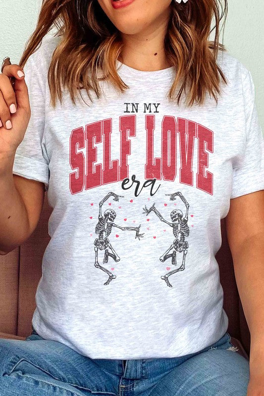 Plus Size - In My Self Love Era Graphic T-Shirt - Minihomy