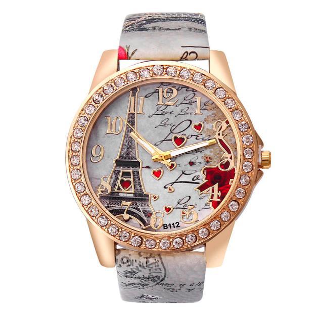 Vintage Paris Eiffel Tower Women's Quartz Watch