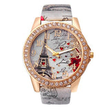 Vintage Paris Eiffel Tower Women's Quartz Watch