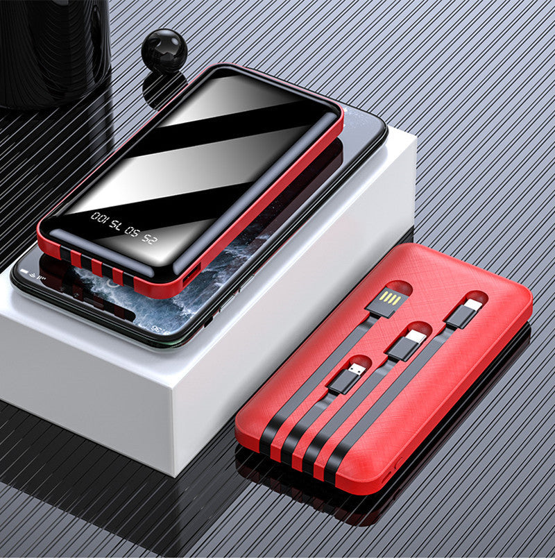 High-Capacity Portable Power Bank: Fast Charging