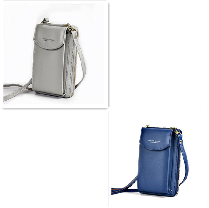 Luxury PU Leather Women's Handbag, Crossbody Bag & Wallet