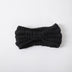 Knitted Bow Winter Headband - Stylish Warm Knit Accessory for Cold Weather - Minihomy