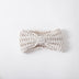 Knitted Bow Winter Headband - Stylish Warm Knit Accessory for Cold Weather - Minihomy