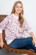 Leopard Print Pullover Sweater - Drop Shoulder, Loose Fit, Long Sleeves, Round Neck - Minihomy