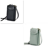 Luxury PU Leather Women's Handbag, Crossbody Bag & Wallet