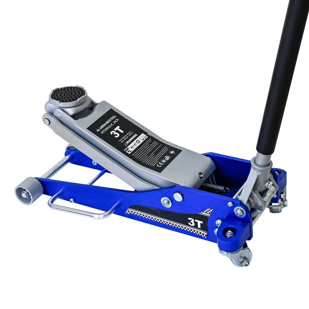 3-Ton Aluminum Floor Jack - 6600lb Capacity Hydraulic Trolley Jack for SUVs & Trucks