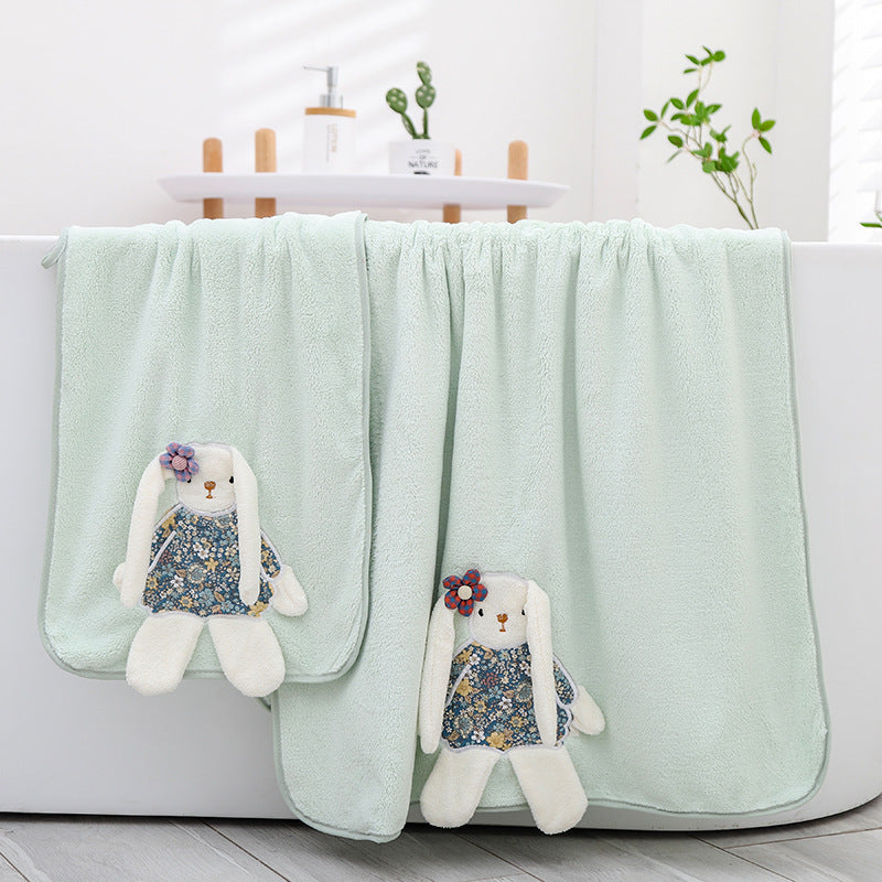 Children's Towel Baby Bath Towel Two Piece Set - Minihomy