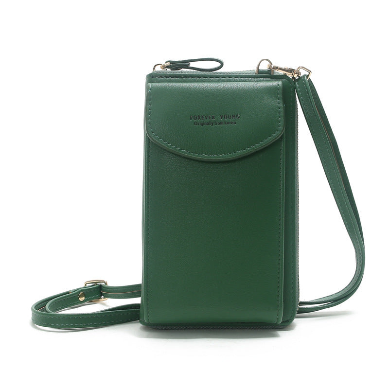 Luxury PU Leather Women's Handbag, Crossbody Bag & Wallet
