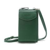 Luxury PU Leather Women's Handbag, Crossbody Bag & Wallet
