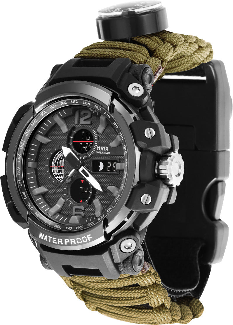 Waterproof Mountaineering Watch - Outdoor Hiking & Travel