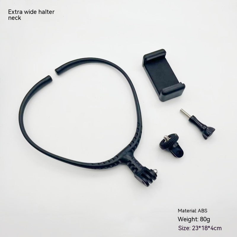 360° Rotating Sports Camera Phone Mount - Halter Collar for Outdoor Adventures