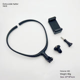 360° Rotating Sports Camera Phone Mount - Halter Collar for Outdoor Adventures