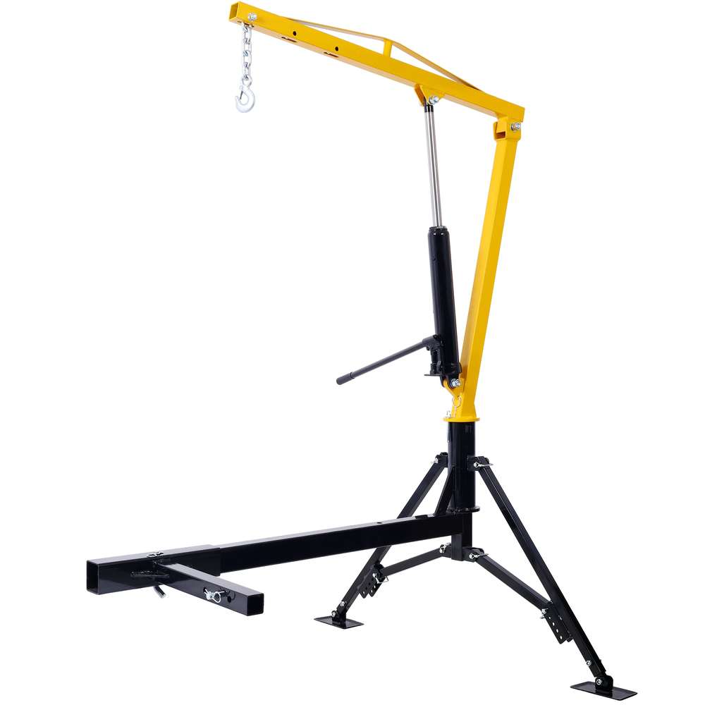 1000lb Hydraulic Truck Crane Hitch Mount - 500/750/1000lb Boom