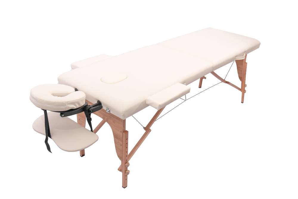 Portable Massage Table & Bed: Adjustable Height, Carrying Case Included