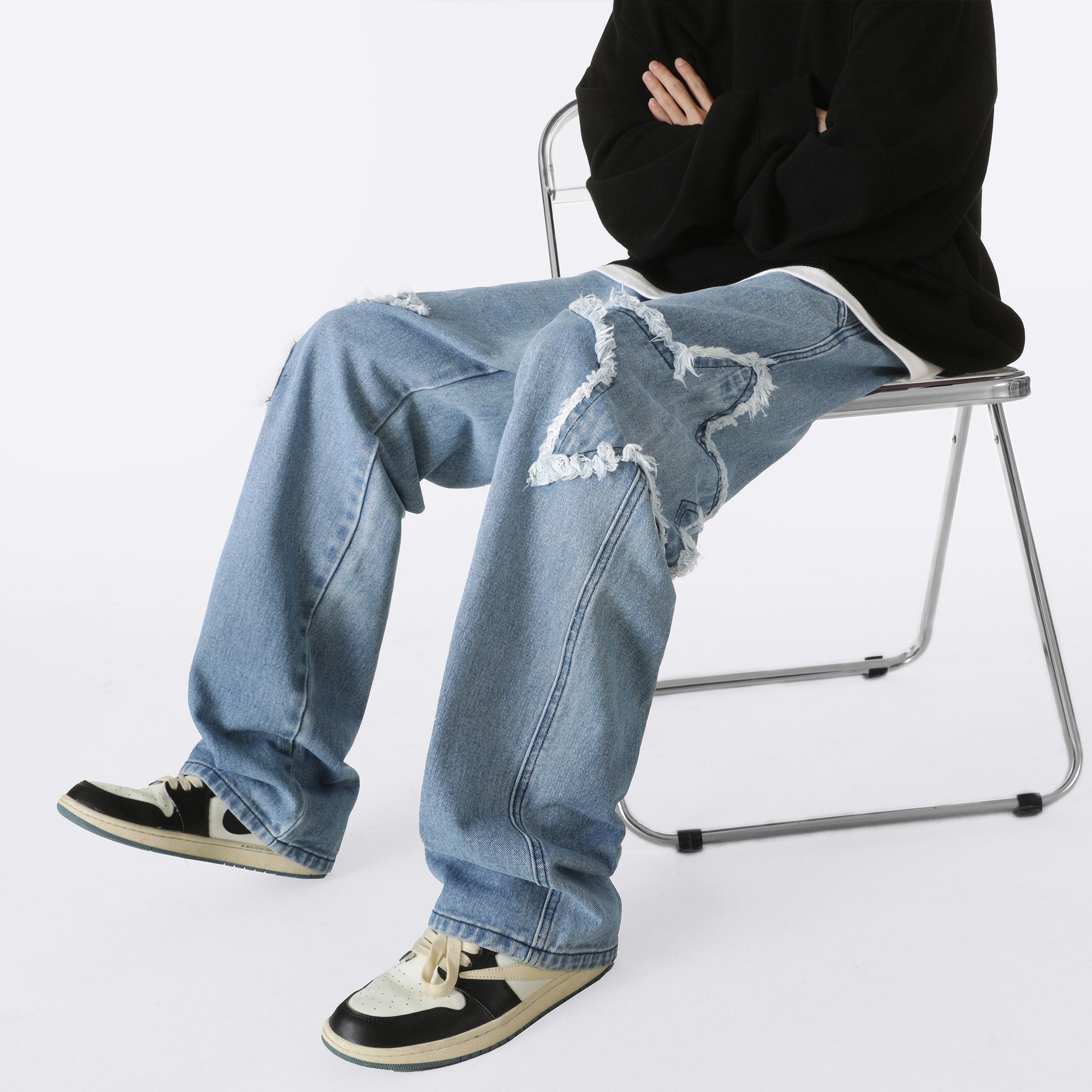 Spring And Autumn Men's Pants Casual Retro Trousers