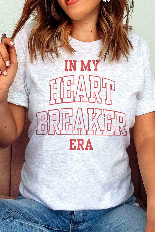 Plus Size - In My Heartbreaker Era Graphic T-Shirt - Minihomy