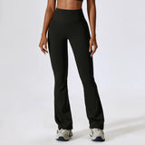 Relax Feel Hip Lifting Yoga High Waist Bootcut Casual Sports Pants and Vest