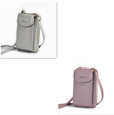 Luxury PU Leather Women's Handbag, Crossbody Bag & Wallet
