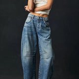 Women's Wide Leg Pants: Loose Summer Straight Trousers