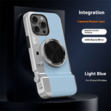 Magnetic Stereo Camera Phone Case - Creative Hardshell