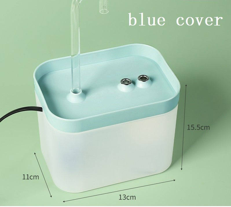 Automatic Cat Water Fountain, 1.5L Self-Cleaning Pet Drinker