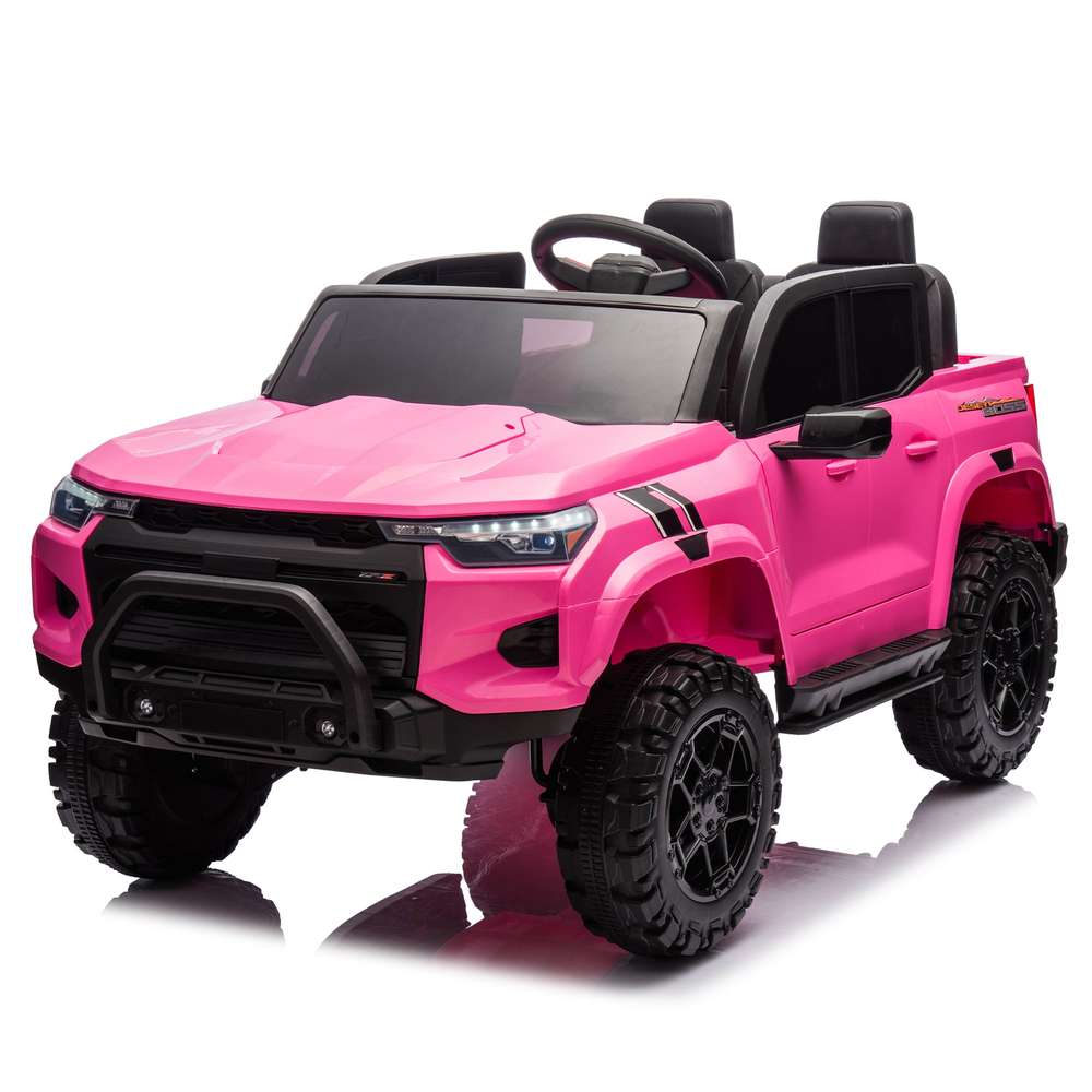 Kids Electric Pickup Truck Ride-On Toy - 24V, 4WD, Remote Control, Bluetooth, 3+