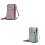 Luxury PU Leather Women's Handbag, Crossbody Bag & Wallet