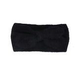 Fuzzy Bow Winter Headband - Minihomy