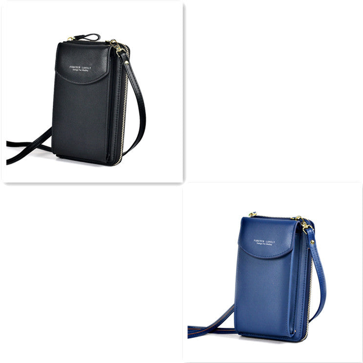 Luxury PU Leather Women's Handbag, Crossbody Bag & Wallet