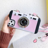 Shatterproof Retro Camera Phone Case - Protective Back Cover