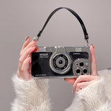 Electroplated Hand Strap Phone Case for iPhone 14 Plus