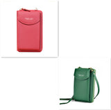 Luxury PU Leather Women's Handbag, Crossbody Bag & Wallet