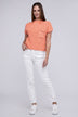 Mock Neck Short Sleeve Cropped Sweater for Women - Stylish Knit Top - Minihomy