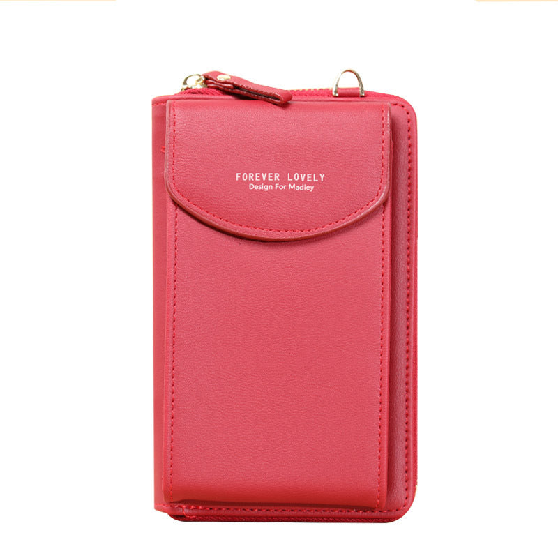 Luxury PU Leather Women's Handbag, Crossbody Bag & Wallet