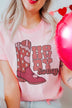 Plus Size - Howdy Honey Graphic T-Shirt - Minihomy