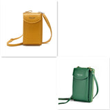 Luxury PU Leather Women's Handbag, Crossbody Bag & Wallet