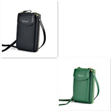 Luxury PU Leather Women's Handbag, Crossbody Bag & Wallet