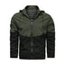 Hooded Stand Collar Casual Men Jacket - Minihomy