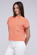 Mock Neck Short Sleeve Cropped Sweater for Women - Stylish Knit Top - Minihomy