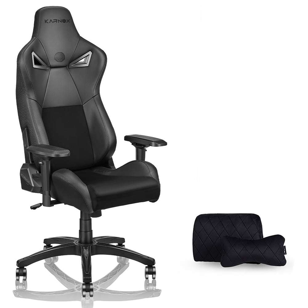KARNOX Ergonomic Gaming Chair: Adjustable, Lumbar Support, Headrest, Armrests