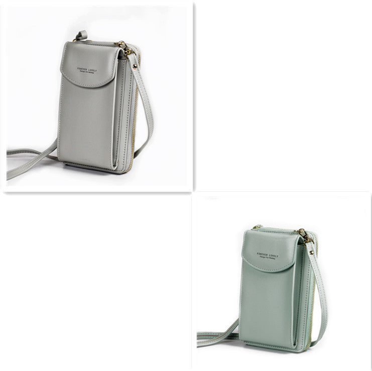 Luxury PU Leather Women's Handbag, Crossbody Bag & Wallet
