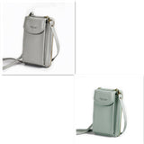Luxury PU Leather Women's Handbag, Crossbody Bag & Wallet