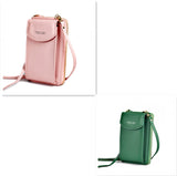 Luxury PU Leather Women's Handbag, Crossbody Bag & Wallet