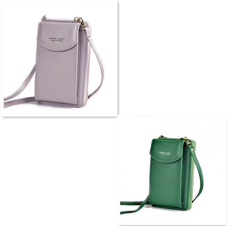 Luxury PU Leather Women's Handbag, Crossbody Bag & Wallet