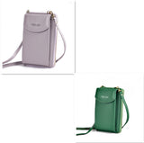 Luxury PU Leather Women's Handbag, Crossbody Bag & Wallet