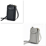Luxury PU Leather Women's Handbag, Crossbody Bag & Wallet