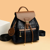 Retro Contrast Color Handbag: Fashionable & Versatile Travel Tote