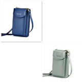 Luxury PU Leather Women's Handbag, Crossbody Bag & Wallet