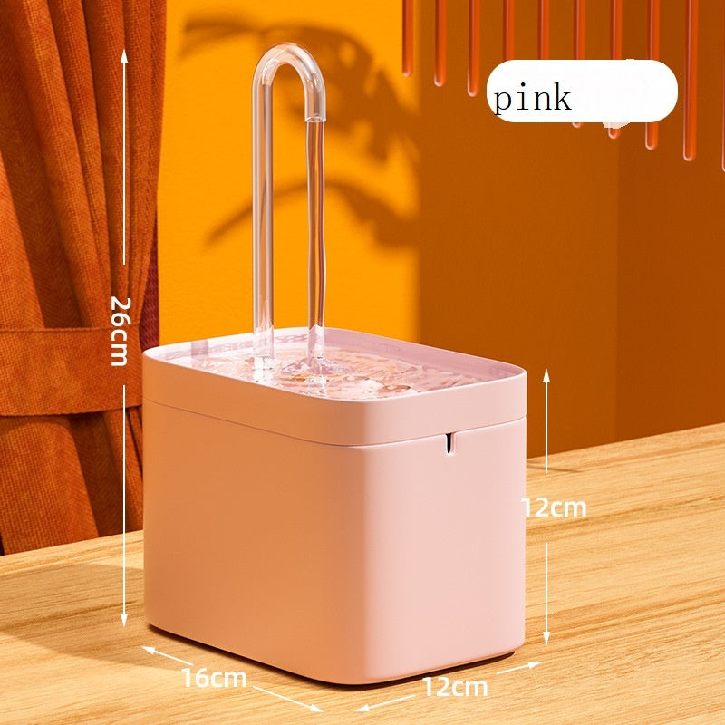 Automatic Cat Water Fountain, 1.5L Self-Cleaning Pet Drinker
