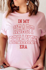 Plus Size - In My Heartbreaker Era Graphic T-Shirt - Minihomy